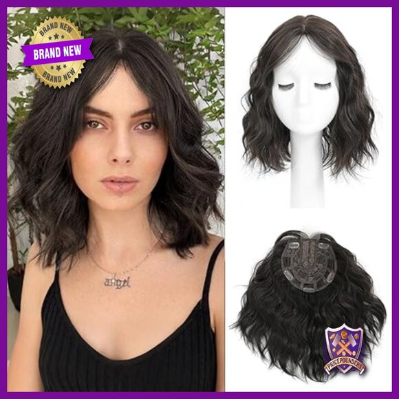 11-Inch Lightweight Hair Topper for Thinning Hair, Clip-On Volume Booster main image 5